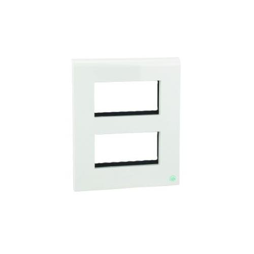 Legrand Myrius 8M Cover Plate With 4x2 Frame , 6732 50